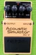 BOSS AC-2 Acoustic Simulator Effects Pedal Used
